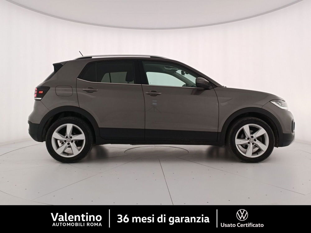 Volkswagen T-Cross 1.0 TSI 115 CV DSG Advanced BMT  del 2020 usata a Roma (2)