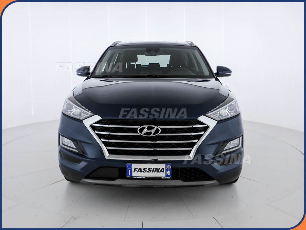 Hyundai Tucson 1.6 CRDi 136CV 4WD DCT XPrime del 2019 usata a Milano (2)