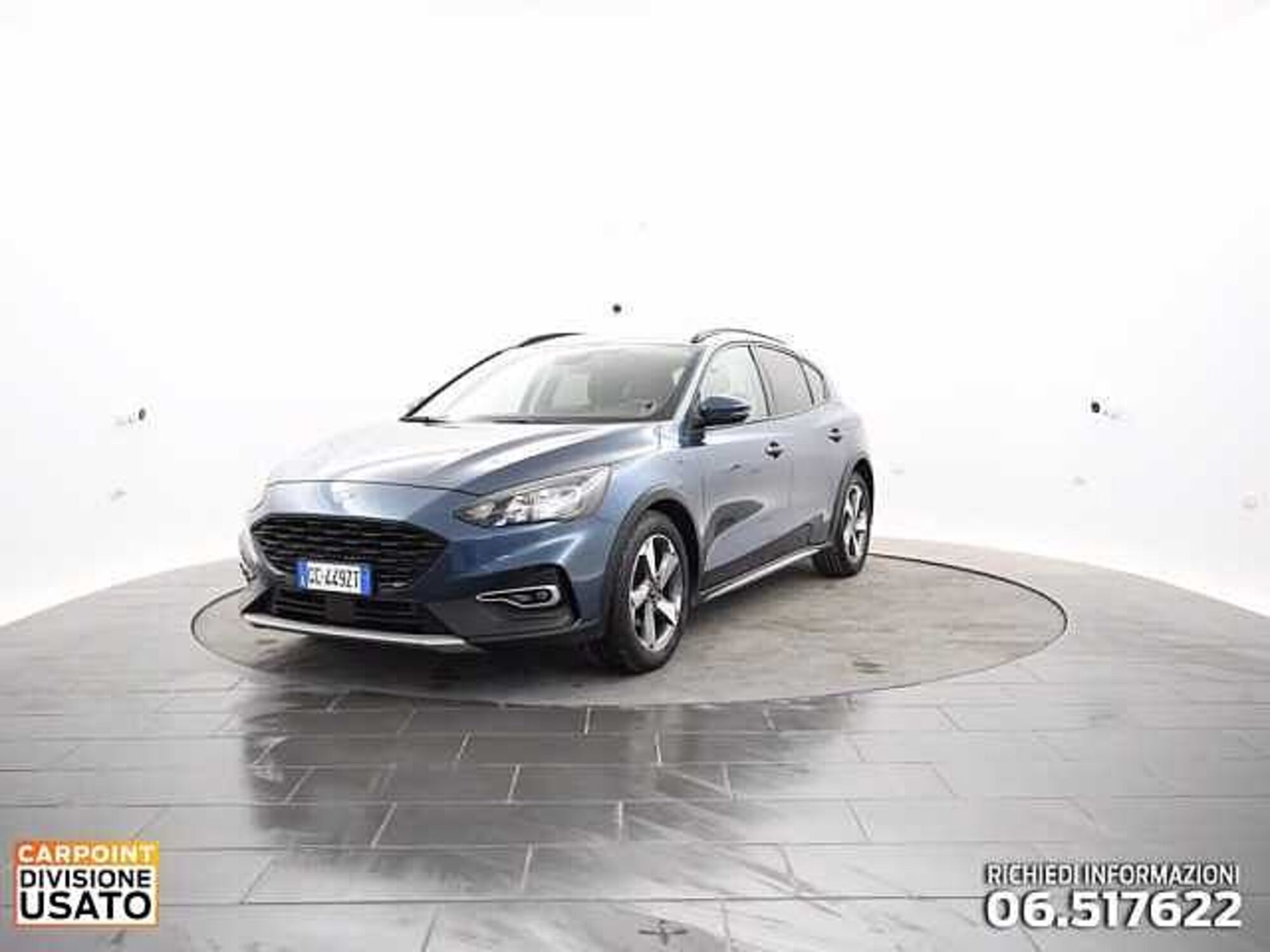 Ford Focus 1.0 EcoBoost 125 CV 5p. Active  del 2020 usata a Roma