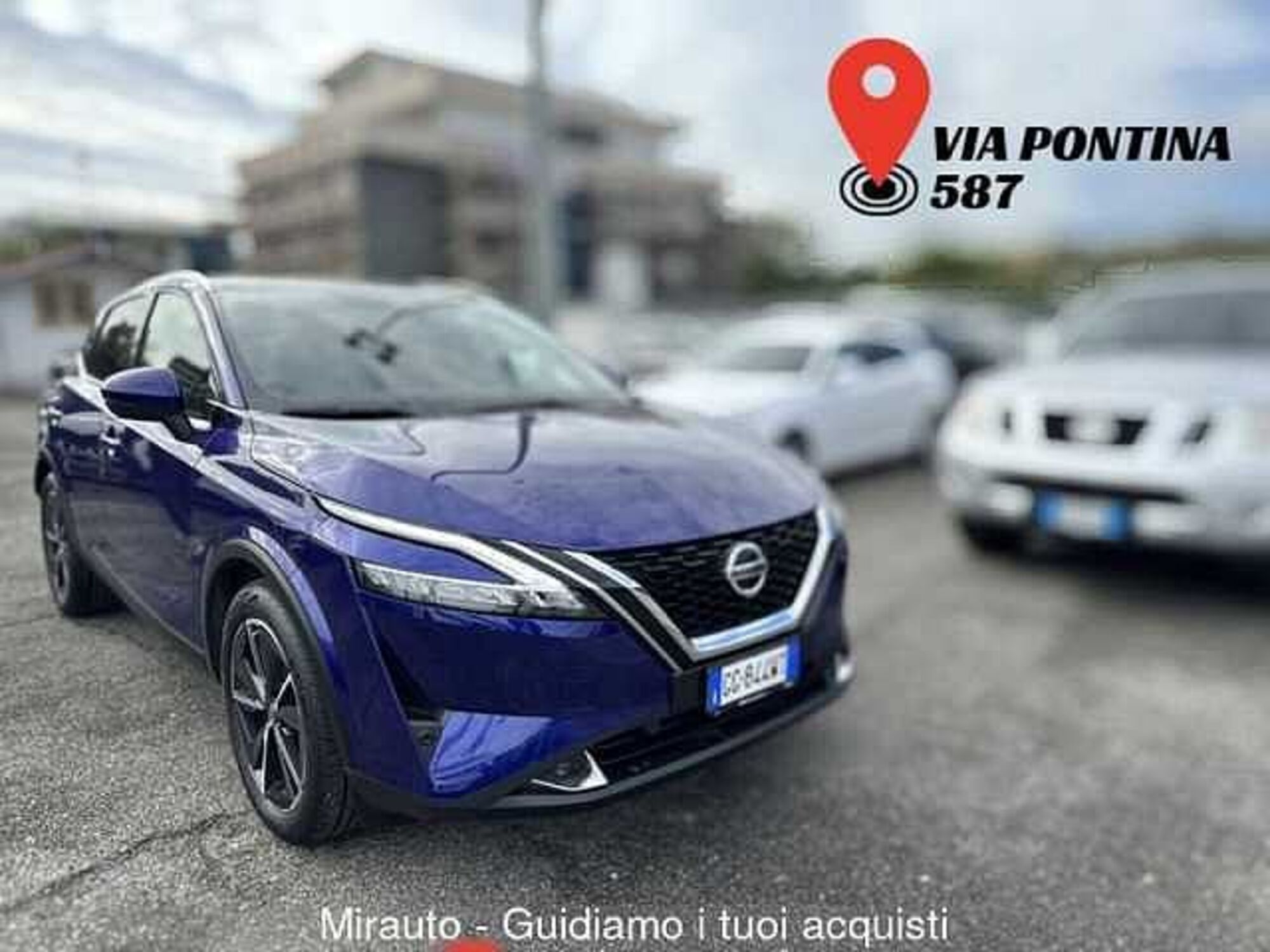 Nissan Qashqai 1.3 mhev Tekna 4wd 158cv xtronic del 2021 usata a Roma