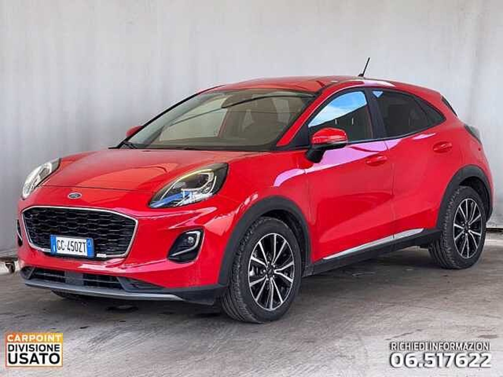 Ford Puma 1.0 ecoboost h Titanium 125cv del 2020 usata a Roma