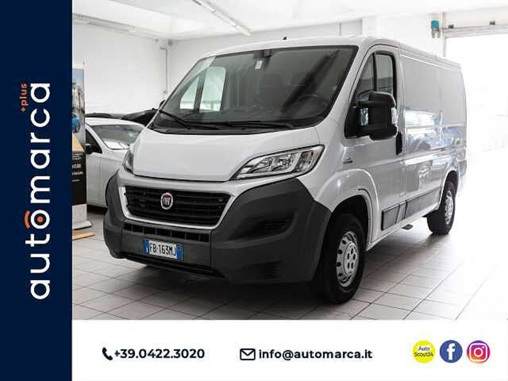 Fiat Ducato Furgone 30 2.0 MJT PC-TN Combi  del 2015 usata a Silea