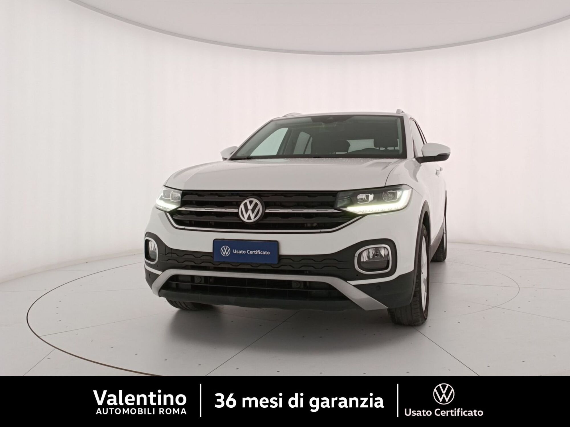 Volkswagen T-Cross 1.0 TSI 115 CV DSG Advanced BMT  del 2020 usata a Roma