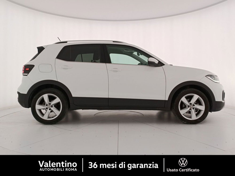 Volkswagen T-Cross 1.0 TSI 115 CV Advanced BMT  del 2020 usata a Roma (2)