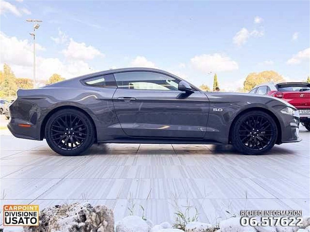 Ford Mustang Coupé Fastback 5.0 V8 TiVCT GT  del 2020 usata a Roma (5)