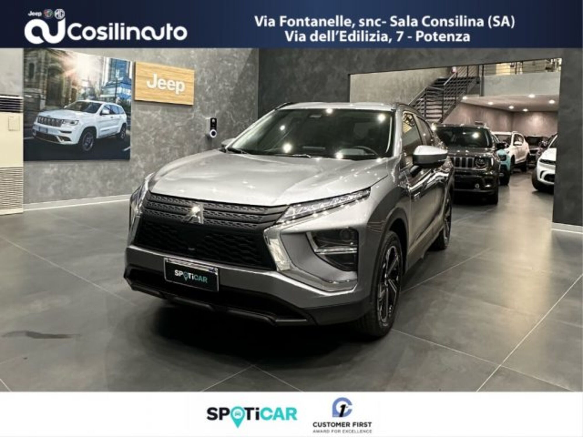 Mitsubishi Eclipse Cross 2.4 phev Intense s-awc del 2022 usata a Sala Consilina