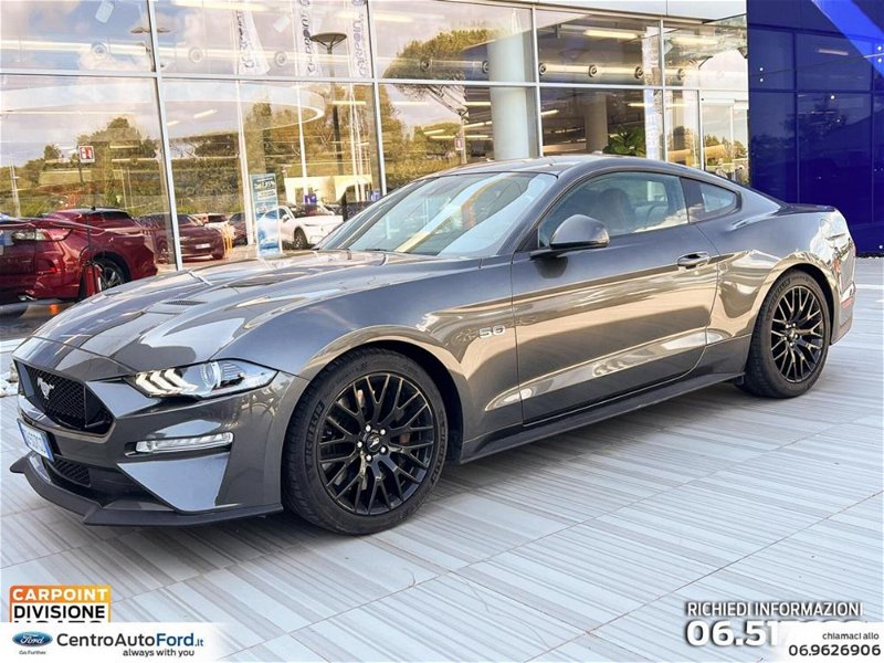 Ford Mustang Coupé Fastback 5.0 V8 TiVCT GT  del 2020 usata a Albano Laziale