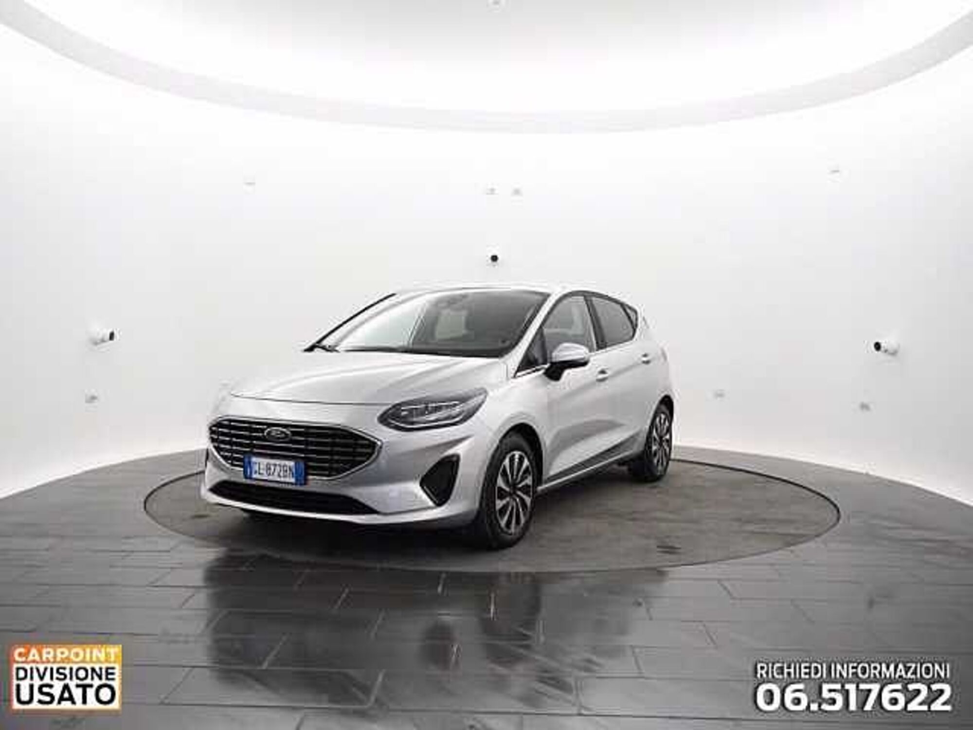 Ford Fiesta 1.0 Ecoboost 125 CV DCT Titanium del 2022 usata a Roma