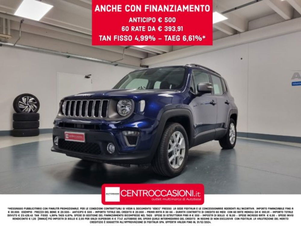 Jeep Renegade usata a Brescia