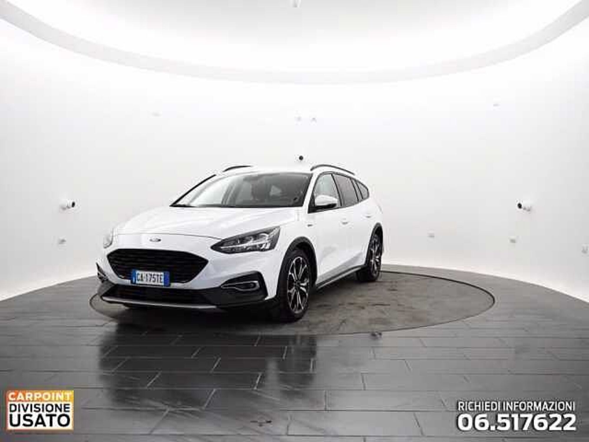 Ford Focus Station Wagon 1.5 EcoBlue 120 CV automatico SW Active V Co-Pilot del 2020 usata a Roma