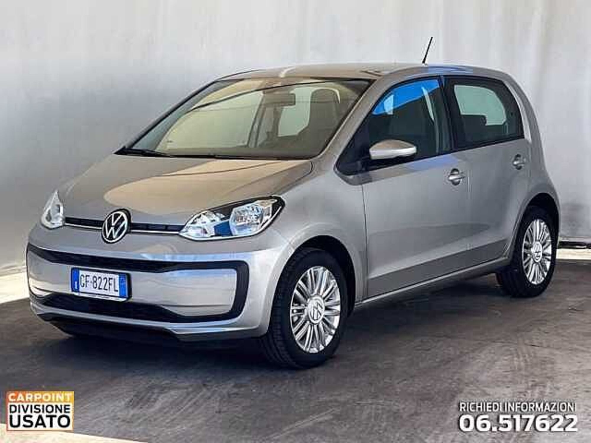 Volkswagen up! 5p. EVO move up! BlueMotion Technology del 2021 usata a Roma