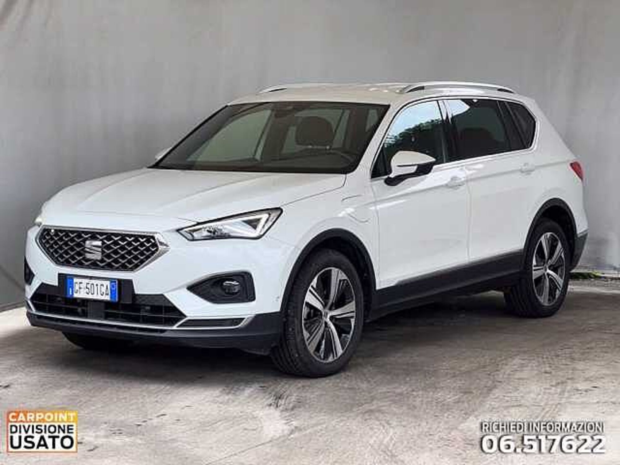 SEAT Tarraco 1.4 e-Hybrid DSG XCELLENCE del 2021 usata a Roma