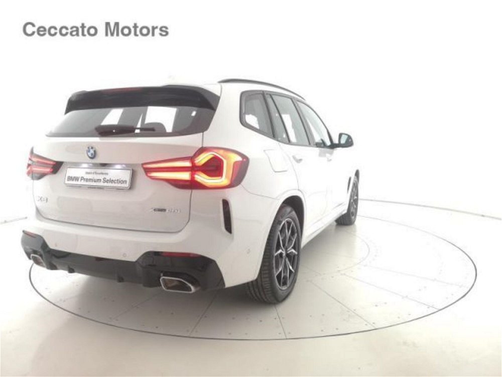 BMW X3 xdrive20i mhev 48V Msport auto del 2022 usata a Padova (4)