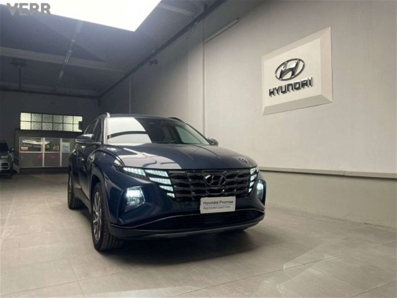 Hyundai Tucson 1.6 T-GDI 48V DCT XLine del 2021 usata a Milano