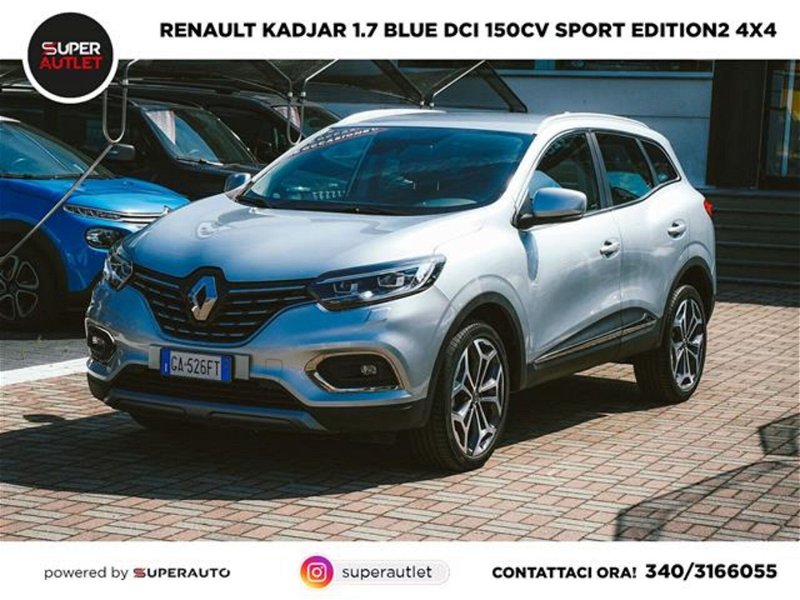 Renault Kadjar dCi 150CV AWD Sport Edition2 del 2020 usata a Vigevano
