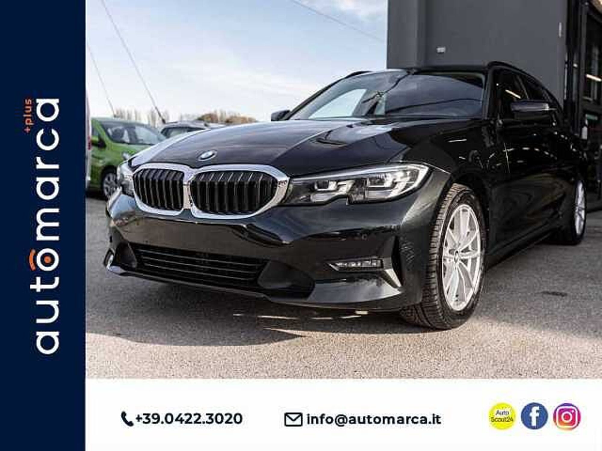 BMW Serie 3 Touring 320d xDrive  Business Advantage  del 2020 usata a Silea