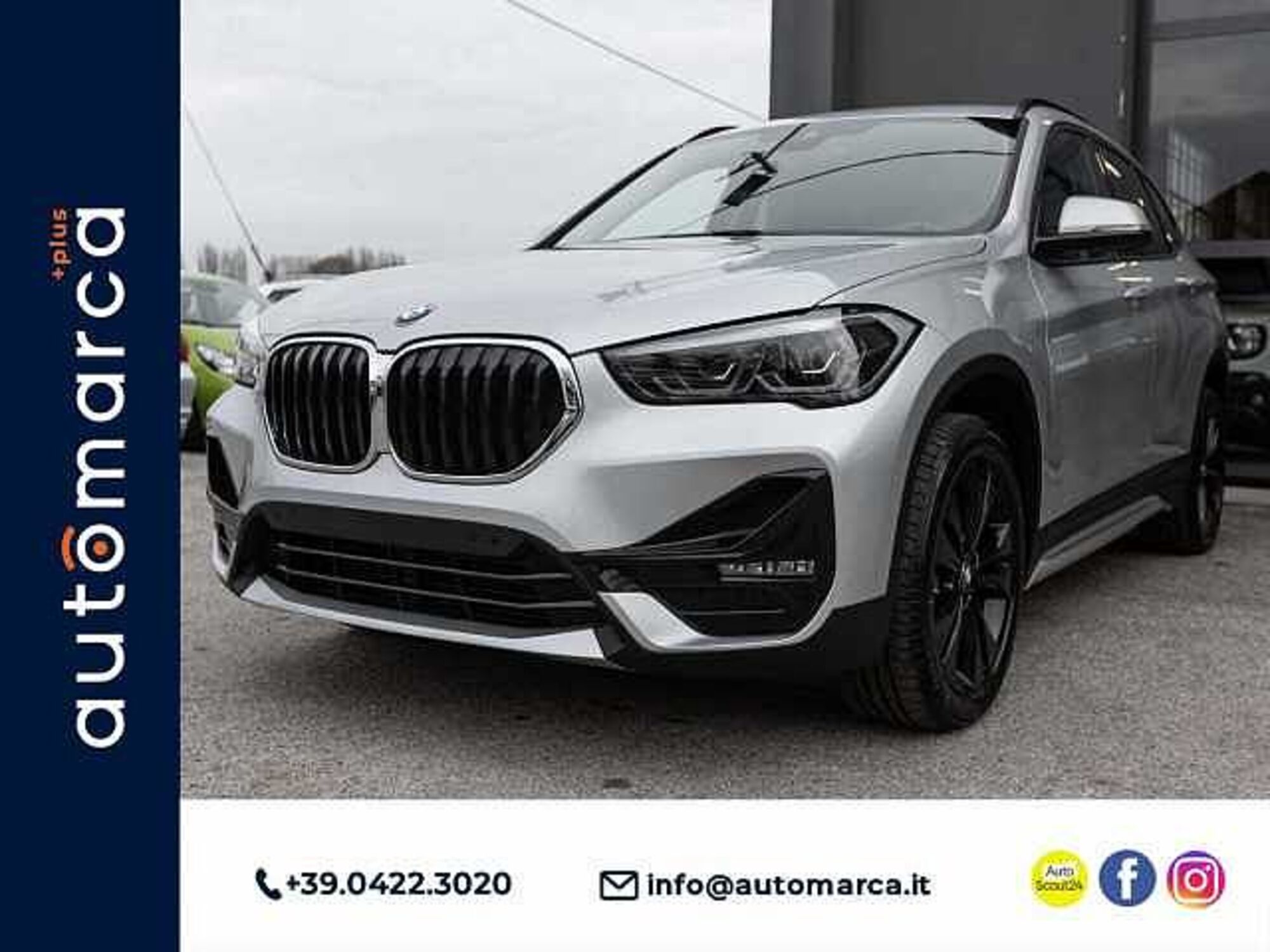 BMW X1 sDrive18d Sport  del 2019 usata a Silea