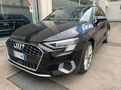 Audi A3 Sportback 40 TFSI e S tronic Business Advanced del 2021 usata a Palermo