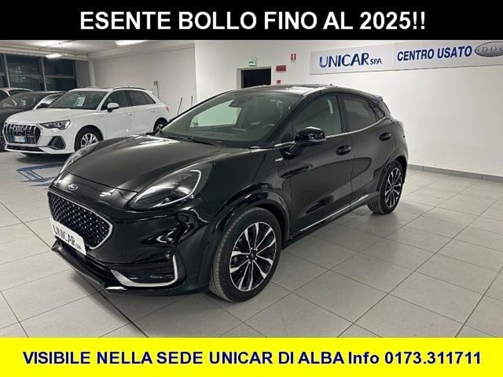 Ford Puma 1.0 EcoBoost Hybrid 125 CV S&S ST-Line Vignale del 2020 usata a Alba (2)