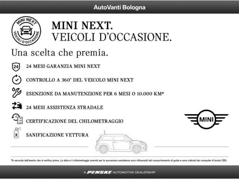 MINI Mini Clubman 2.0 Cooper SE Essential Clubman ALL4 del 2022 usata a Granarolo dell'Emilia