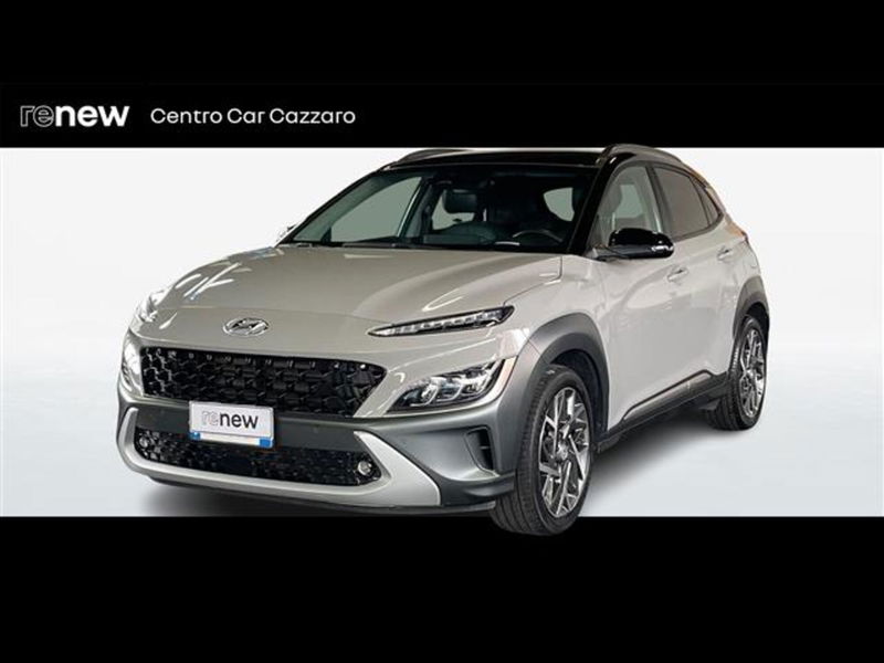 Hyundai Kona 1.6 gdi hev XClass Tech Pack 2wd 129cv dct del 2021 usata a Saronno