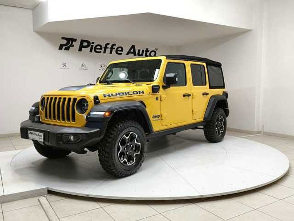 Jeep Wrangler Unlimited 2.0 Turbo Rubicon  del 2021 usata a Teramo