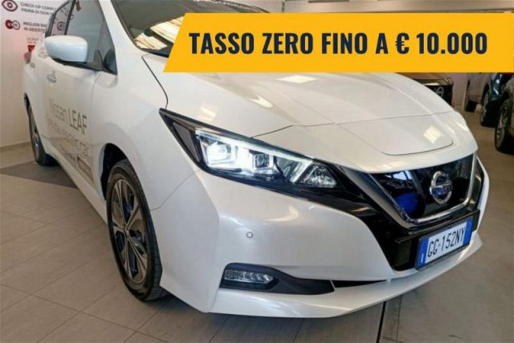 Nissan Leaf Tekna 62 kWh del 2021 usata a Empoli