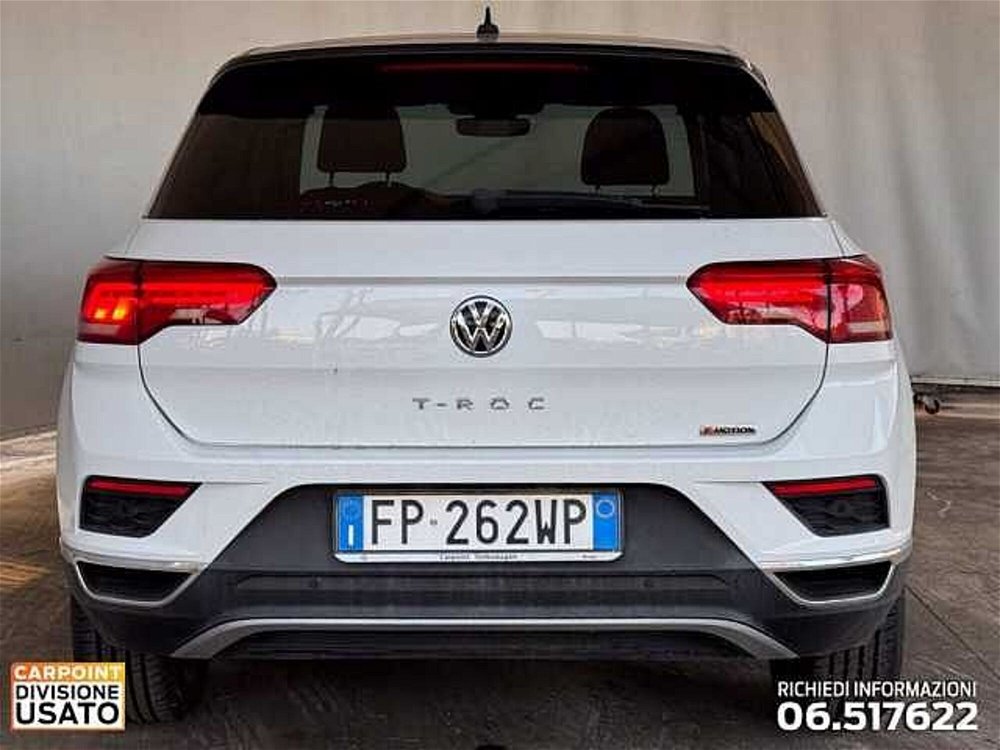 Volkswagen T-Roc 2.0 tdi Style 4motion 150cv dsg del 2018 usata a Roma (4)