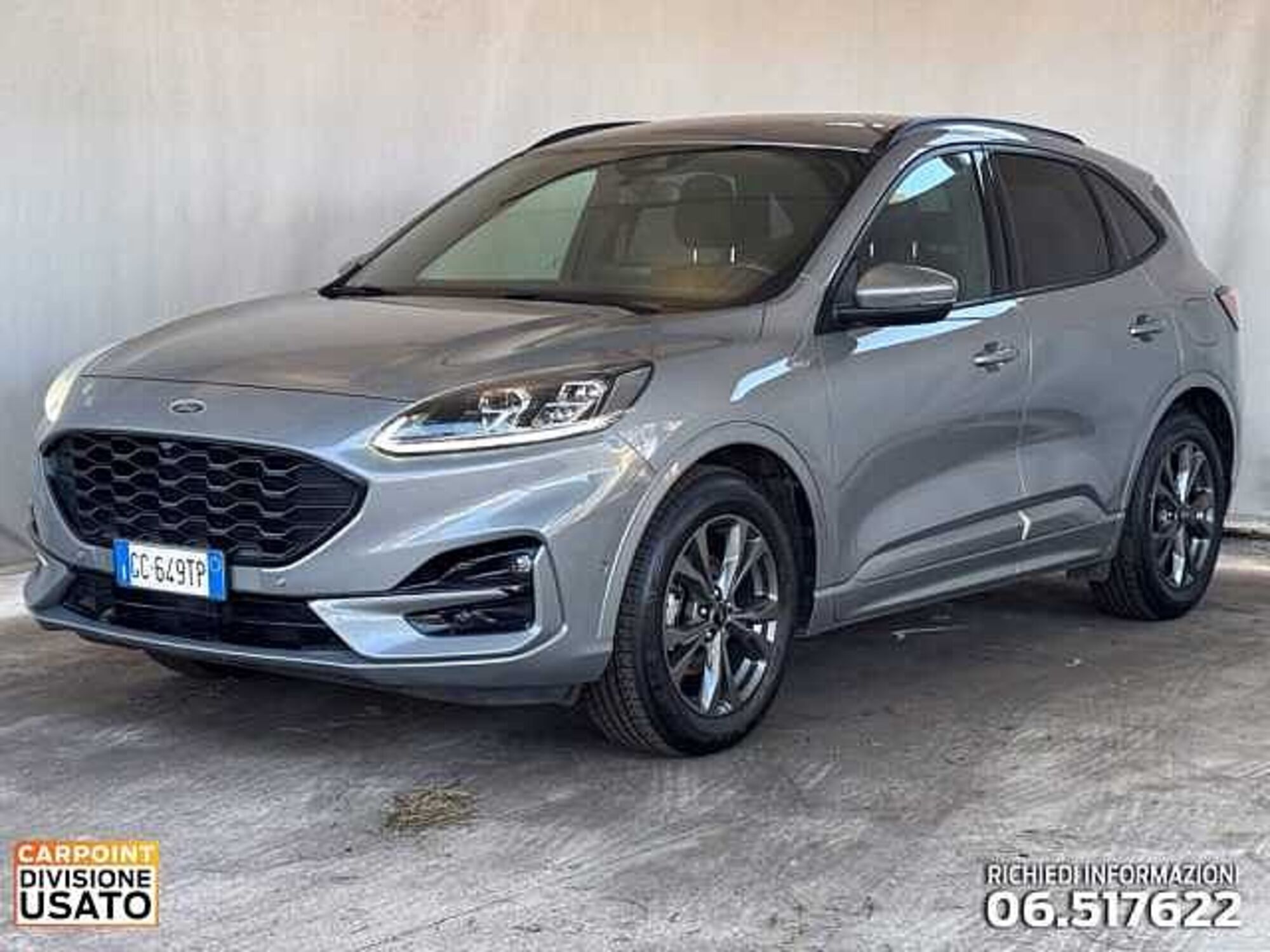 Ford Kuga 1.5 EcoBlue 120 CV 2WD ST-Line X  del 2020 usata a Roma