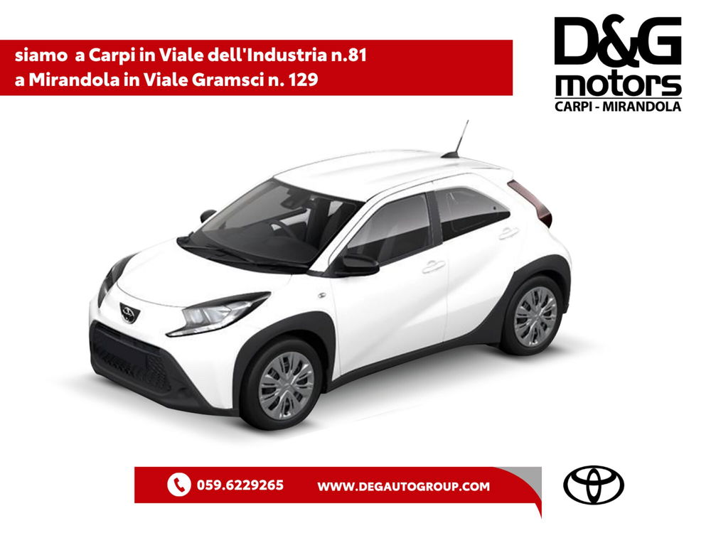 Toyota Aygo X 1.0 VVT-i 72 CV 5p. Undercover nuova a Mirandola