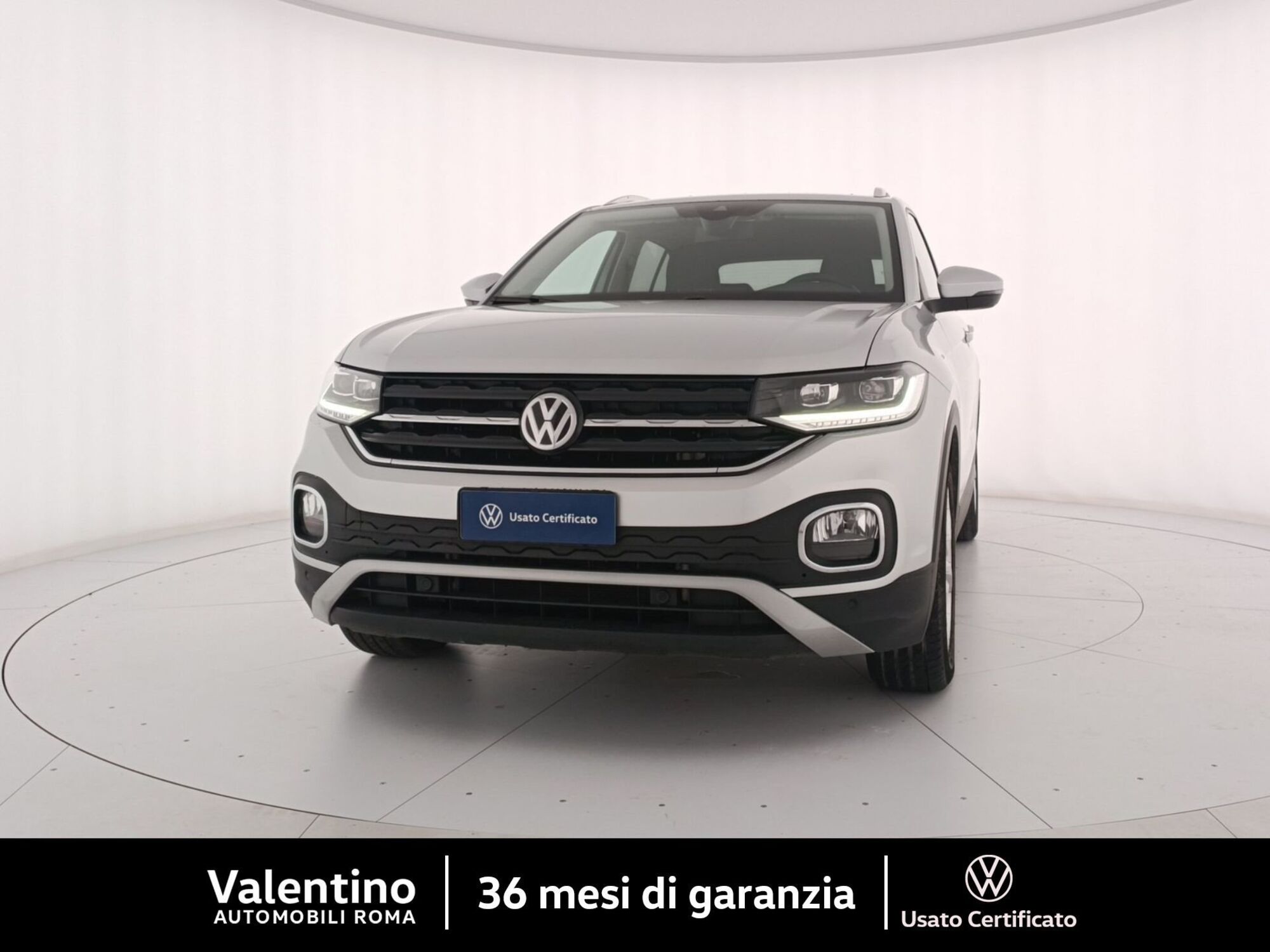 Volkswagen T-Cross 1.0 TSI 115 CV DSG Advanced BMT  del 2019 usata a Roma