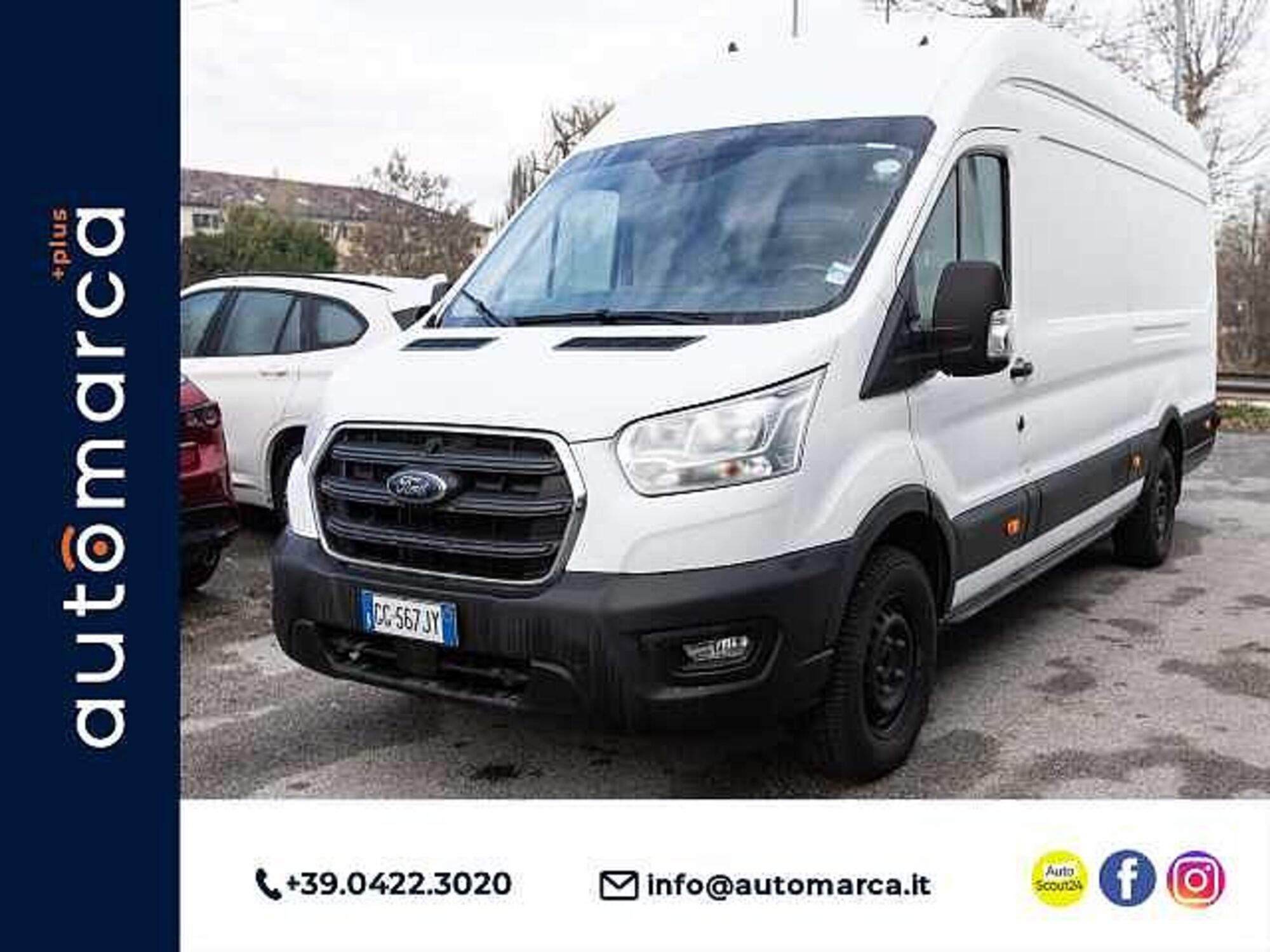 Ford Transit Furgone 350 2.0TDCi EcoBlue 170CV PM-TM Furgone Trend  del 2021 usata a Silea