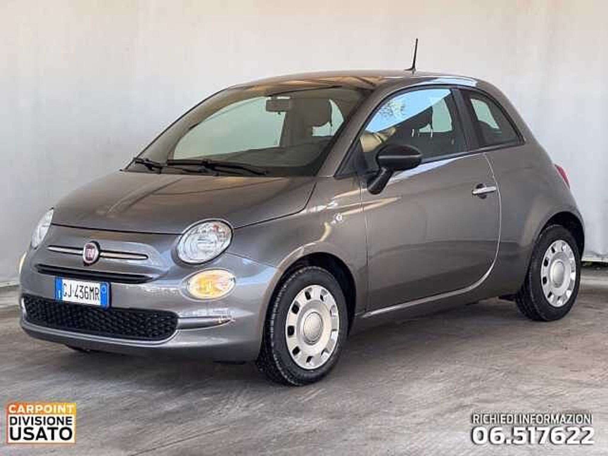 Fiat 500 1.0 Hybrid Cult  del 2022 usata a Roma