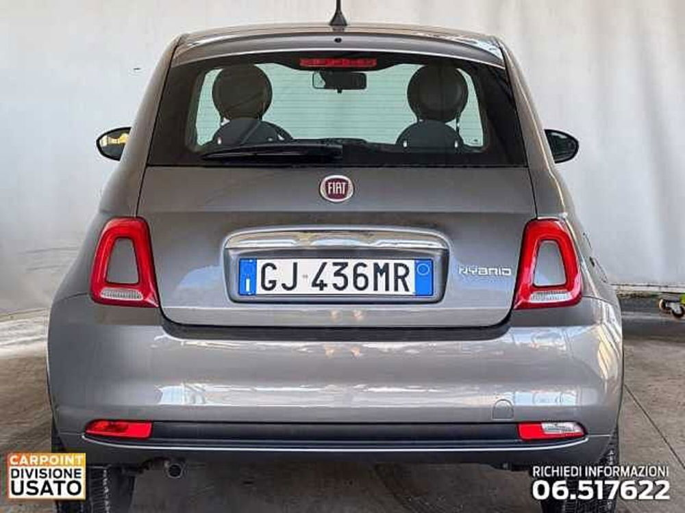 Fiat 500 1.0 Hybrid Cult  del 2022 usata a Roma (4)