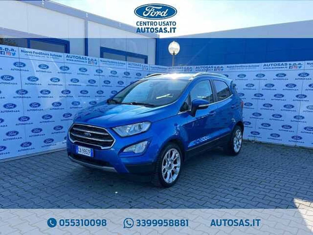 Ford EcoSport 1.5 Ecoblue 95 CV Start&Stop Titanium del 2020 usata a Firenze