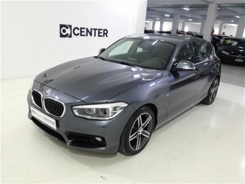 BMW Serie 1 118d Advantage auto del 2015 usata a Salerno