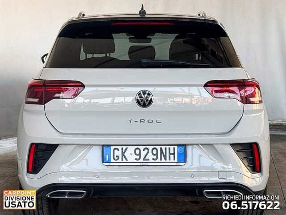 Volkswagen T-Roc 2.0 tdi R-Line 115cv del 2022 usata a Roma (4)
