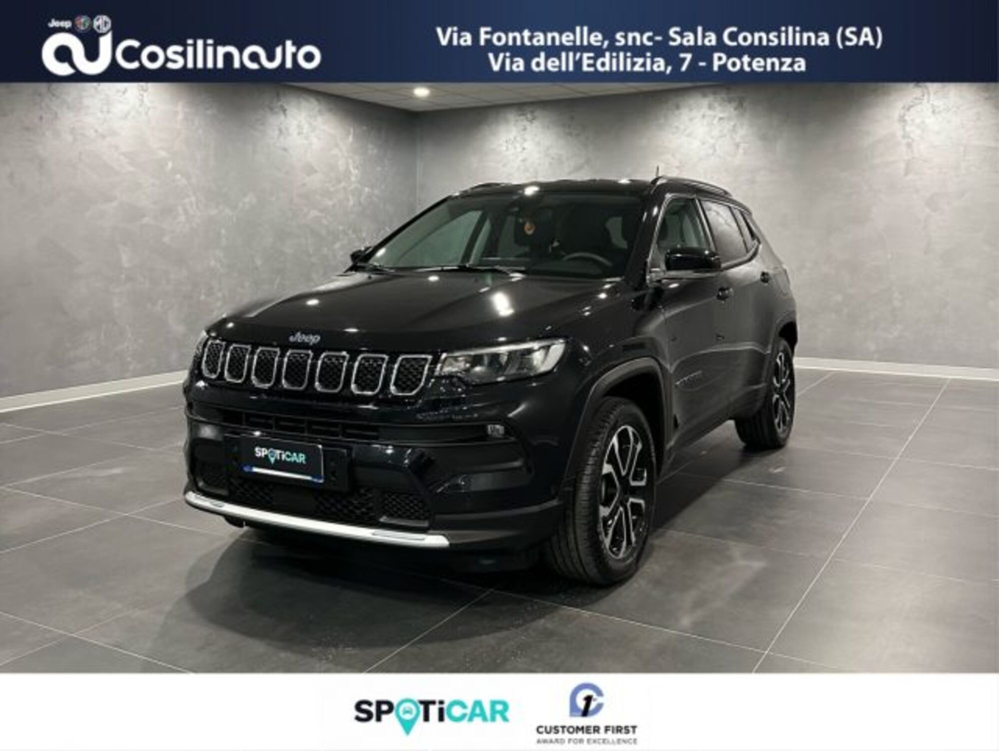 Jeep Compass 1.3 T4 190CV PHEV AT6 4xe Limited  del 2021 usata a Sala Consilina