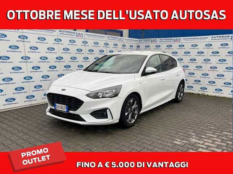 Ford Focus 1.0 EcoBoost 125 CV 5p. ST-Line  del 2020 usata a Firenze