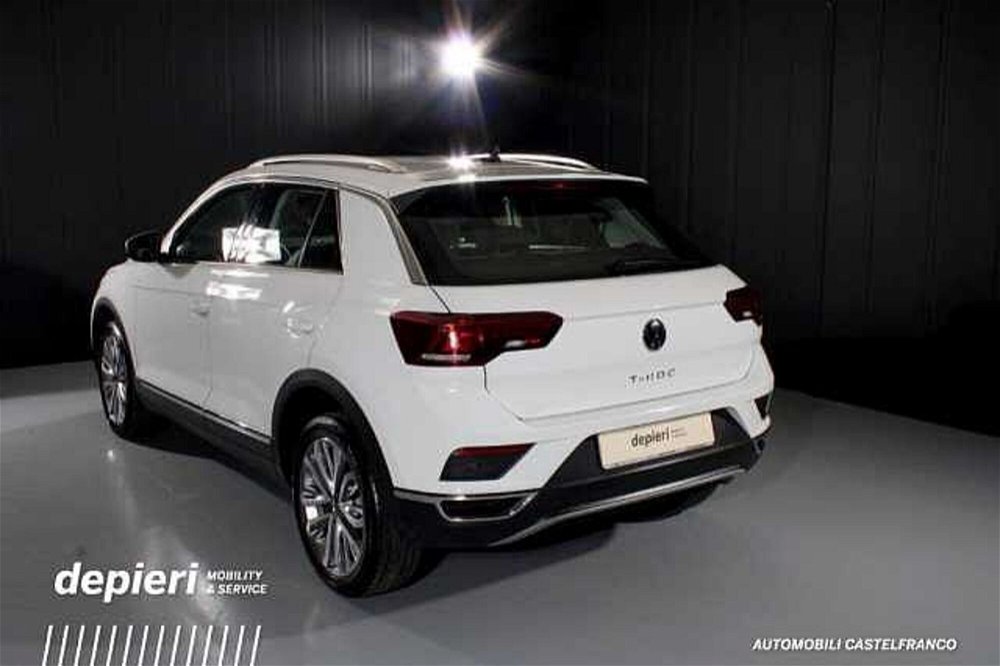 Volkswagen T-Roc 1.5 TSI ACT DSG Advanced BlueMotion Technology  del 2021 usata a Castelfranco Veneto (3)