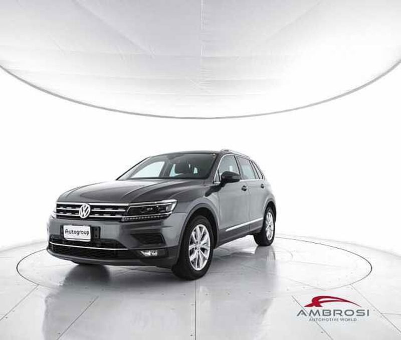 Volkswagen Tiguan 2.0 TDI 190 CV SCR DSG 4MOTION Advanced BMT  del 2019 usata a Corciano