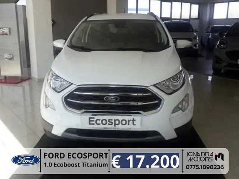 Ford EcoSport 1.0 EcoBoost 125 CV Start&Stop Titanium  del 2021 usata a Roma