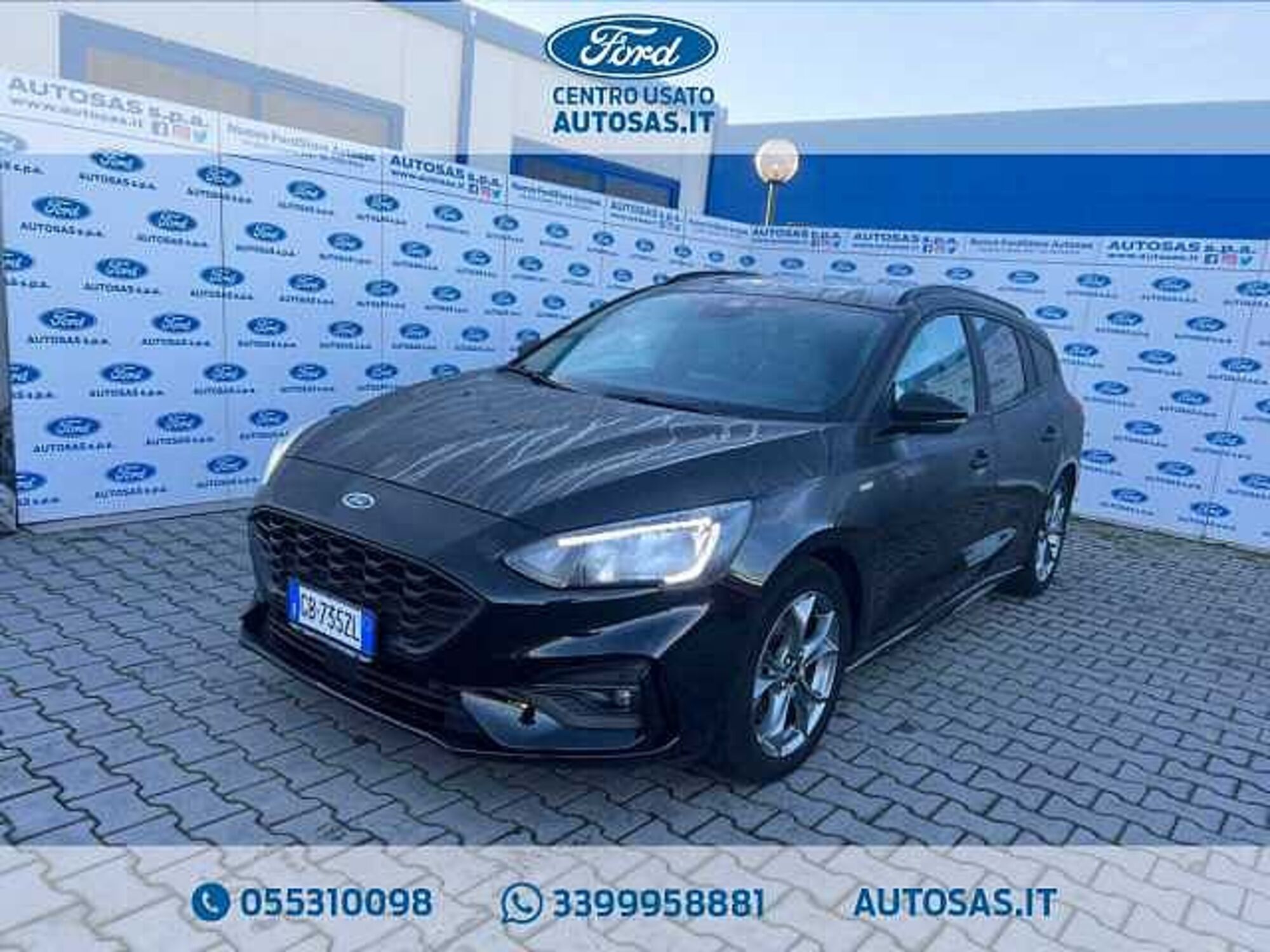 Ford Focus Station Wagon 1.0 EcoBoost 125 CV automatico SW ST-Line  del 2020 usata a Firenze