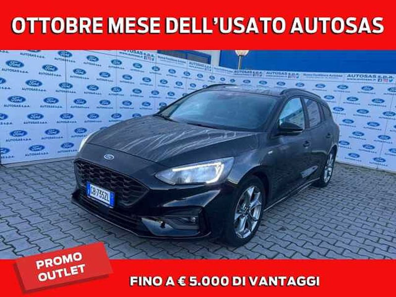 Ford Focus Station Wagon 1.0 EcoBoost 125 CV automatico SW ST-Line  del 2020 usata a Firenze