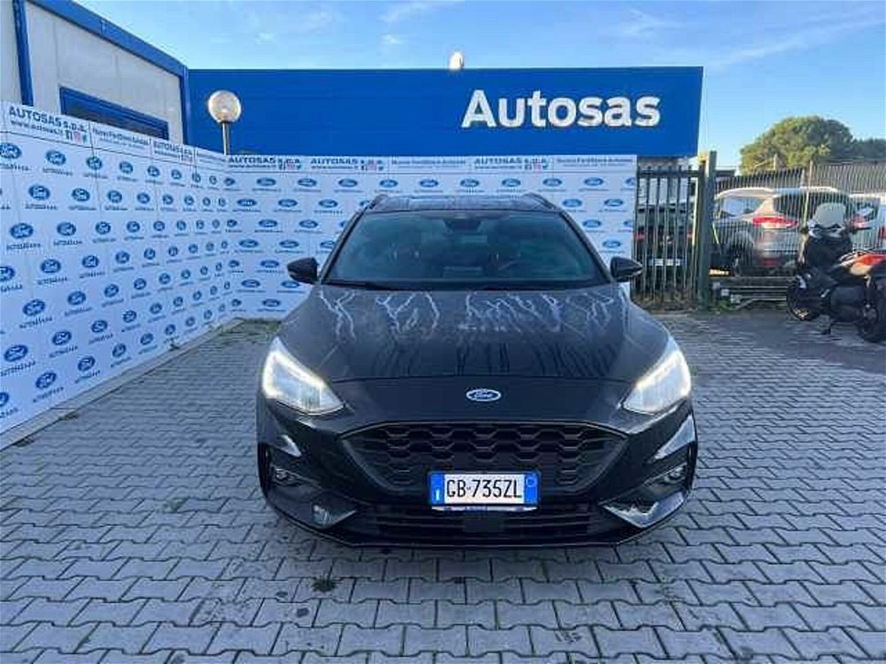 Ford Focus Station Wagon 1.0 EcoBoost 125 CV automatico SW ST-Line  del 2020 usata a Firenze (4)