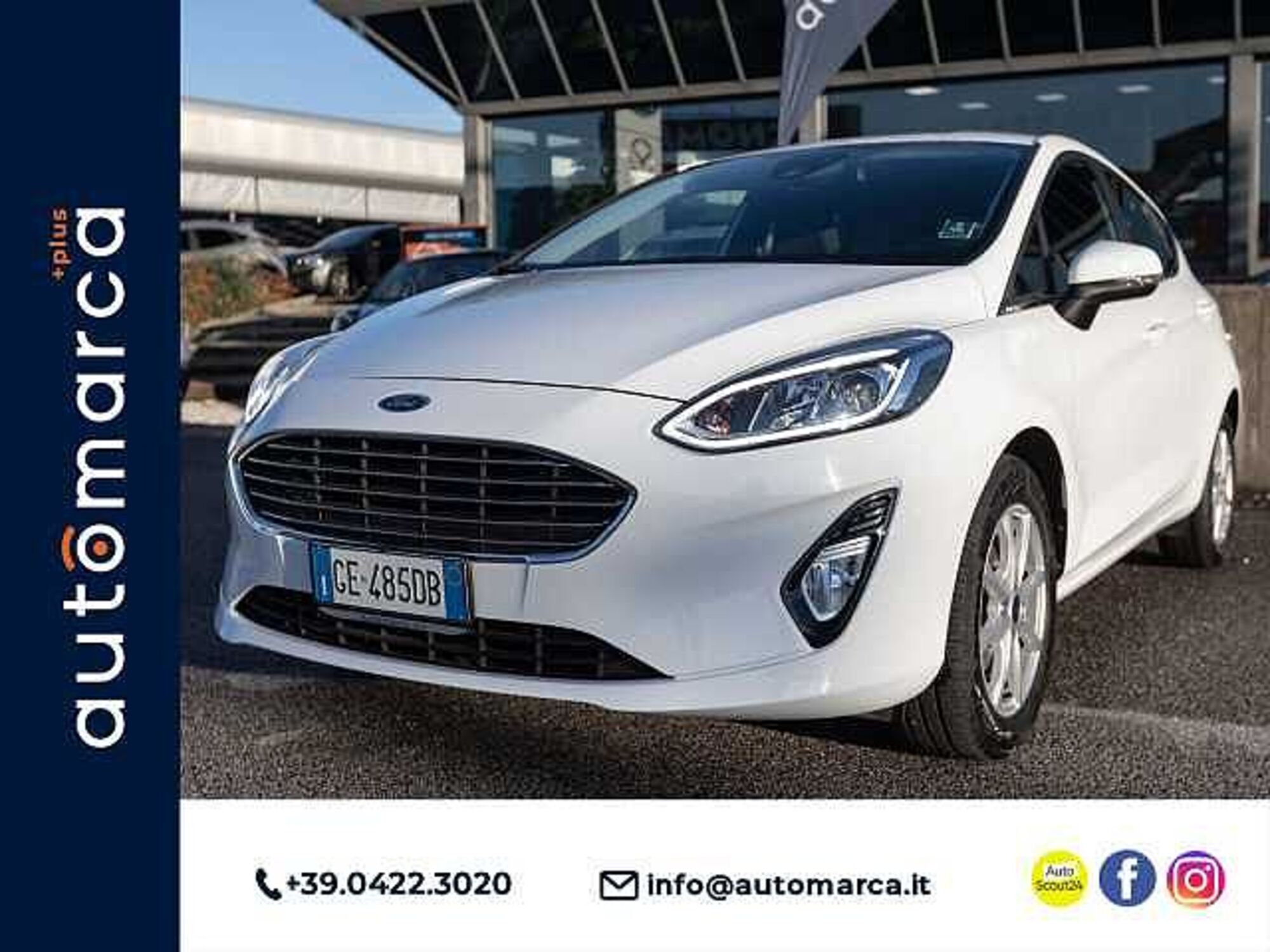 Ford Fiesta 1.1 75 CV 5 porte Titanium  del 2021 usata a Silea