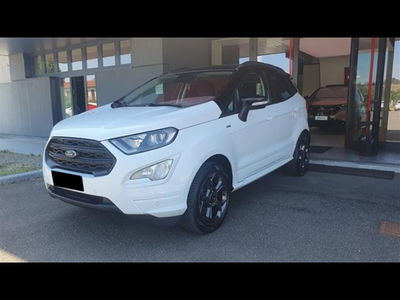 Ford EcoSport 1.0 EcoBoost 125 CV Start&amp;Stop aut. ST-Line Black Edition  del 2020 usata a Asti