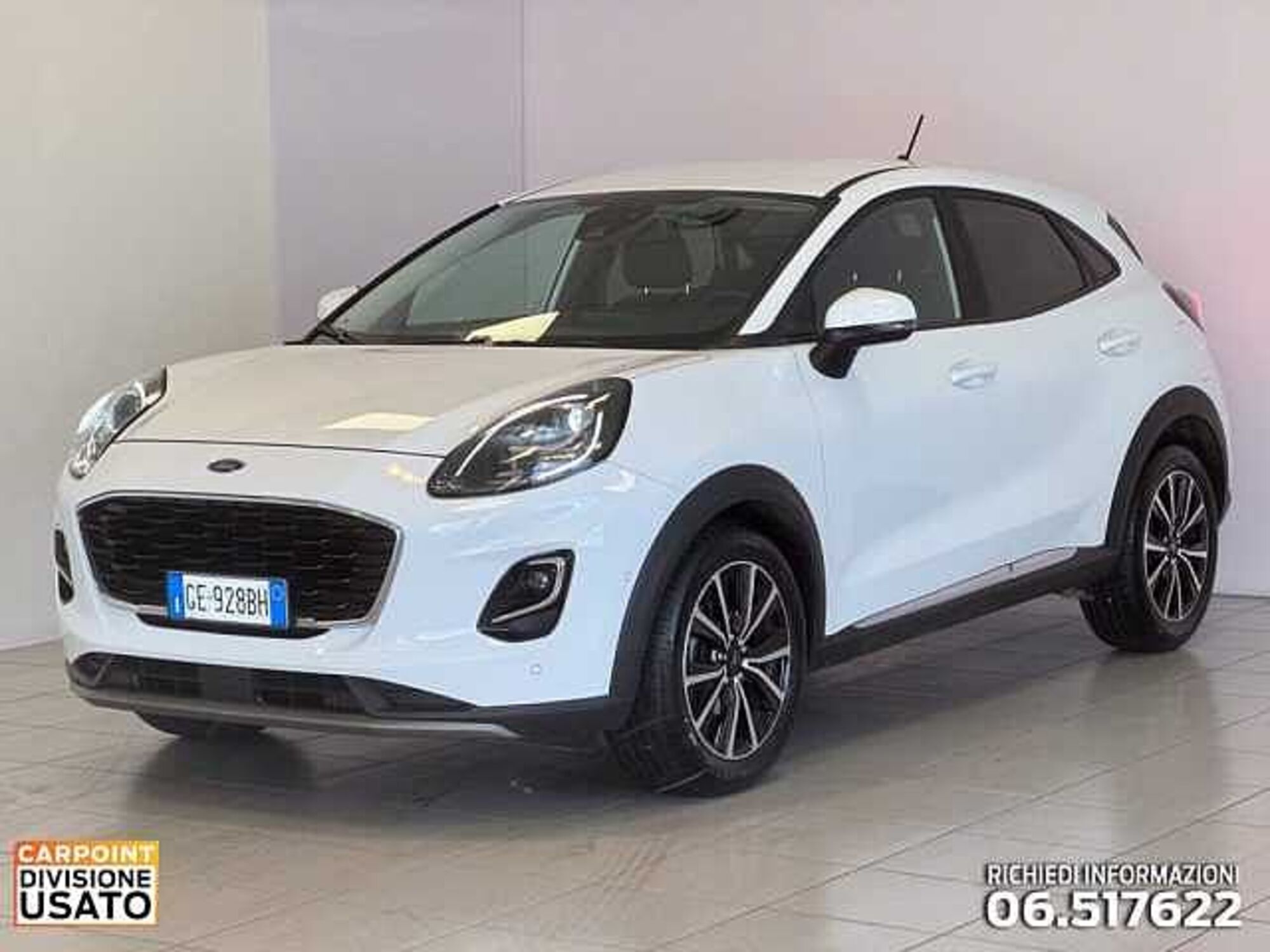 Ford Puma 1.0 ecoboost h Titanium 125cv del 2021 usata a Roma