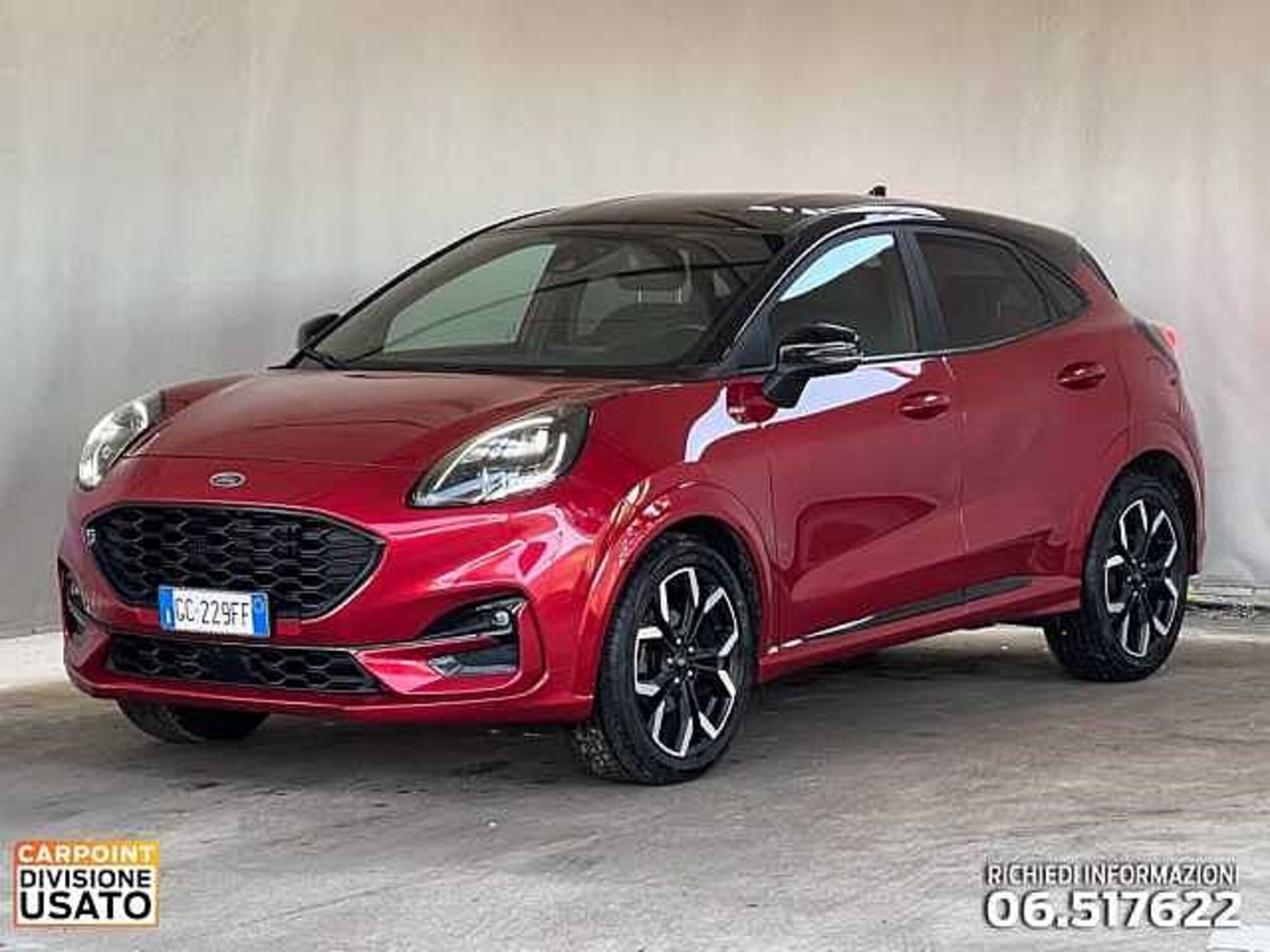 Ford Puma 1.0 ecoboost h ST-Line X 125cv del 2020 usata a Roma