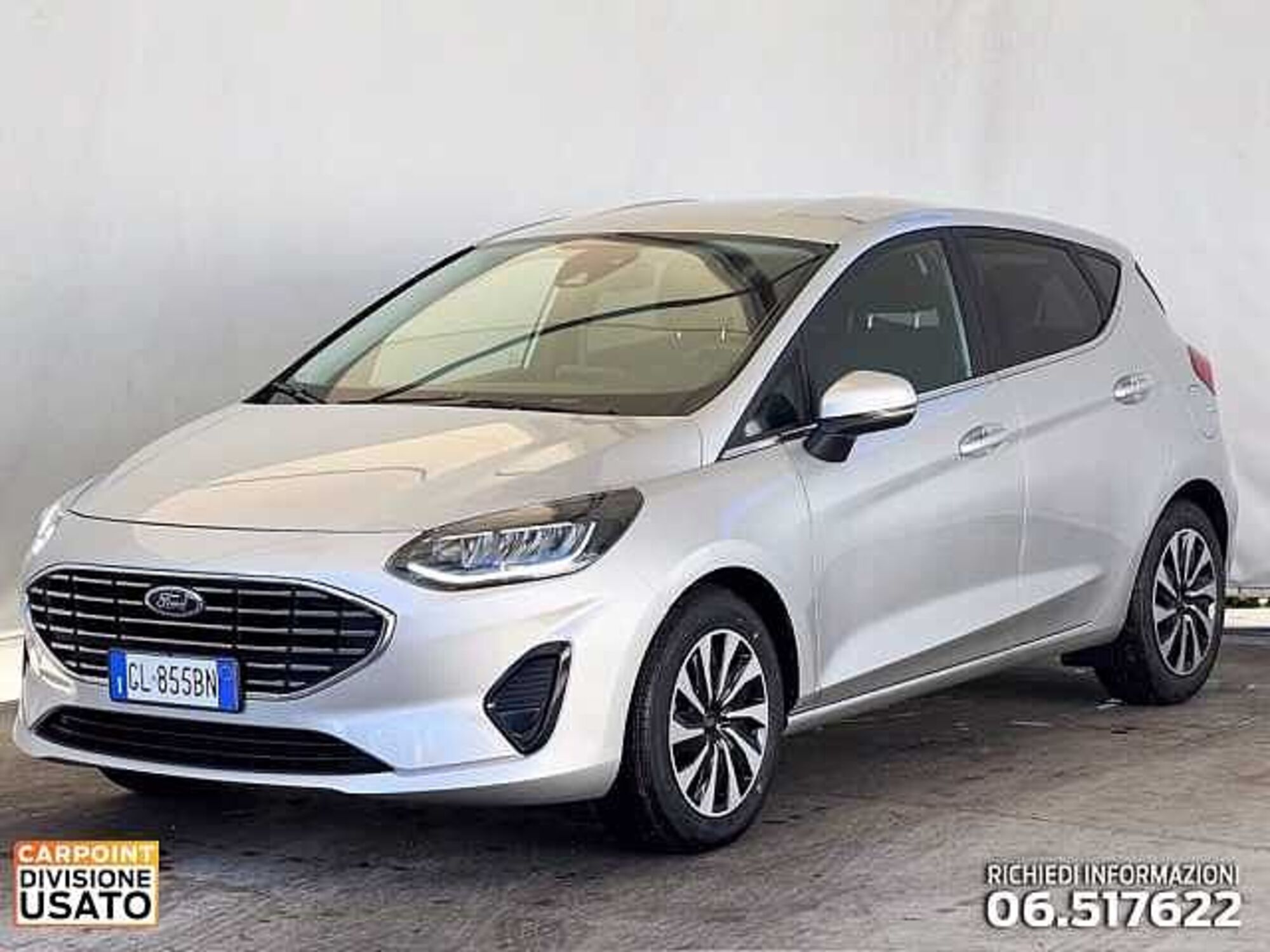 Ford Fiesta 1.0 Ecoboost 125 CV DCT Titanium del 2022 usata a Roma